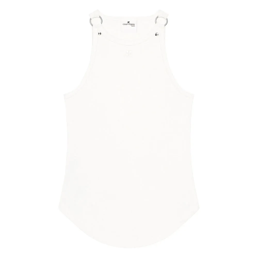 Courrèges Top with Decorative Rings sold by Lord & Taylor