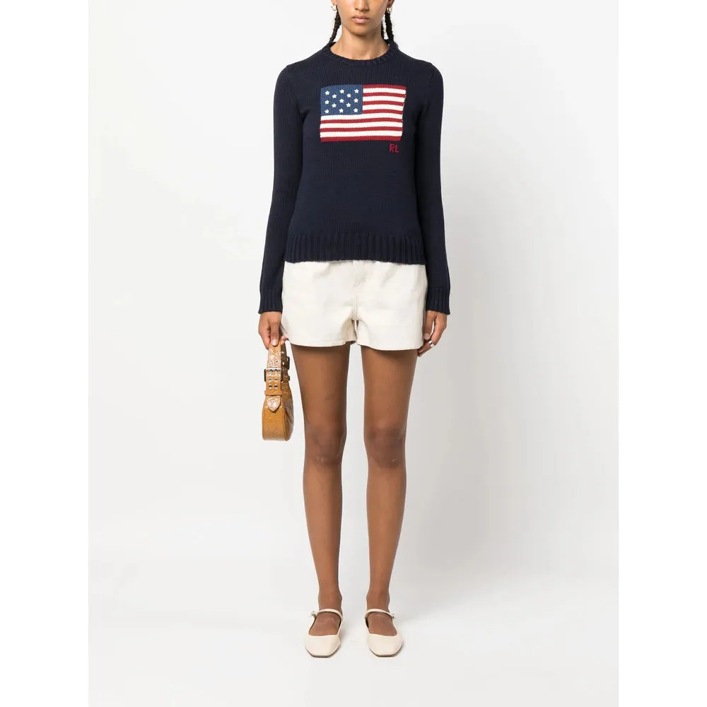 Ralph Lauren Blue Graphic Print Sweater sold by Lord & Taylor product image thumbnail 4