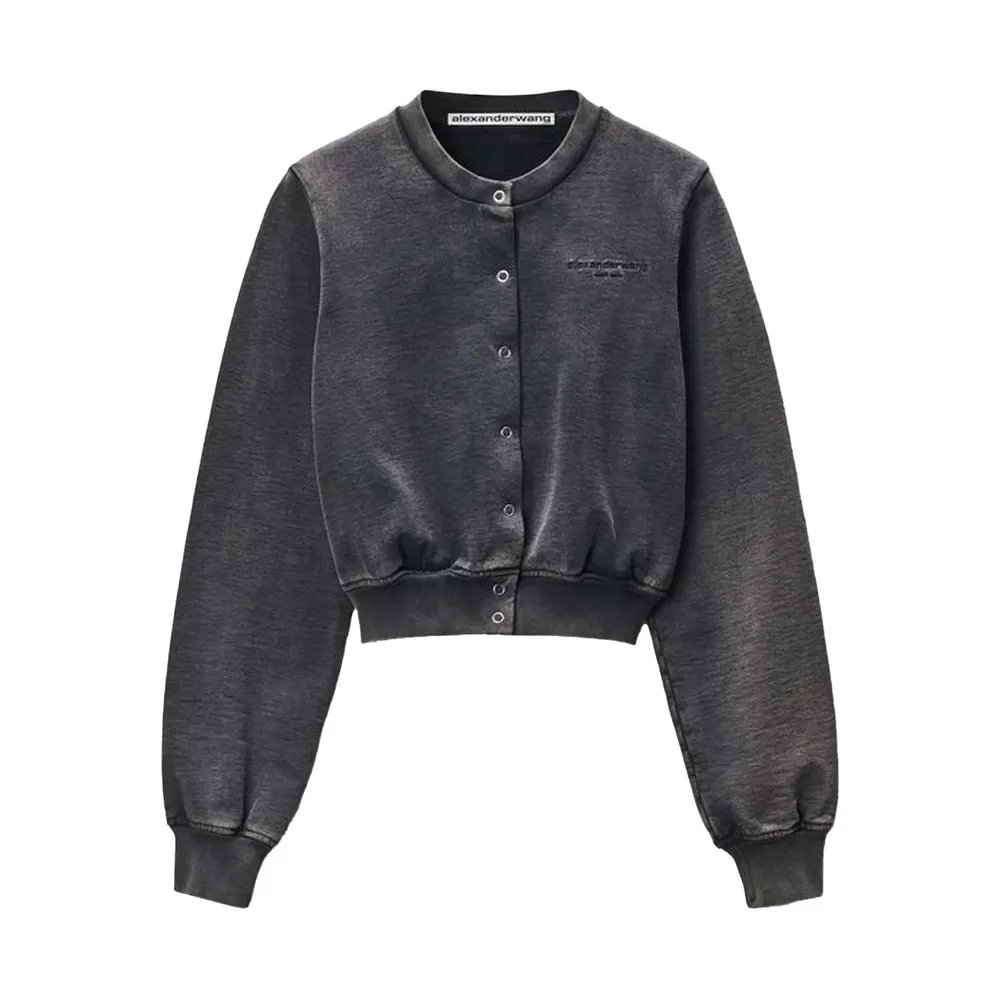 Alexander Wang Black Cropped Sweater sold by Lord & Taylor
