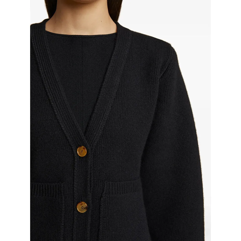 Khaite Black Cashmere Blend Sweater sold by Lord & Taylor product image thumbnail 3
