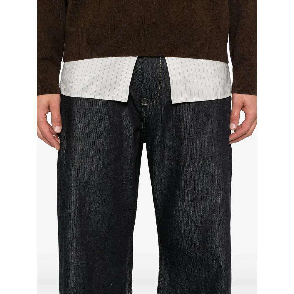 Studio Nicholson Wide-Leg Jeans sold by Lord & Taylor product image thumbnail 4