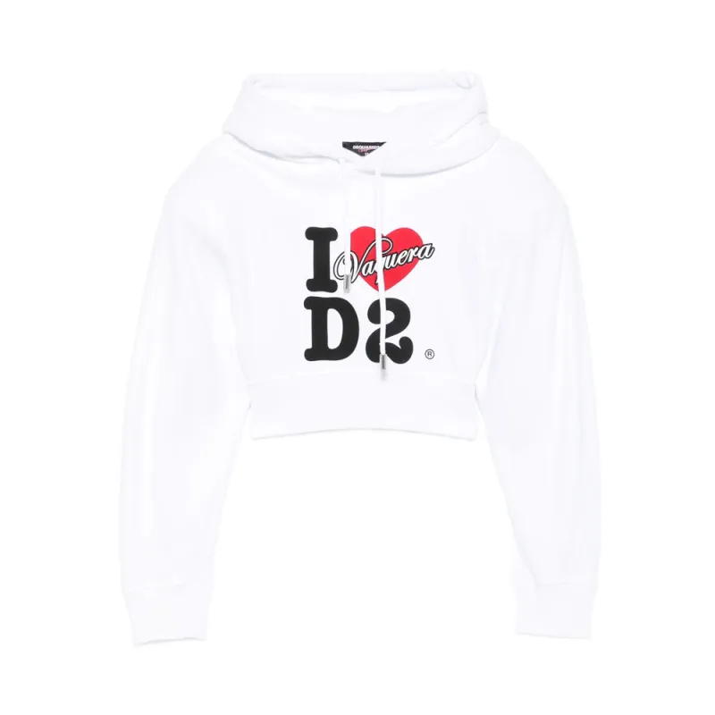 Dsquared2 Cropped Sweatshirt sold by Lord & Taylor