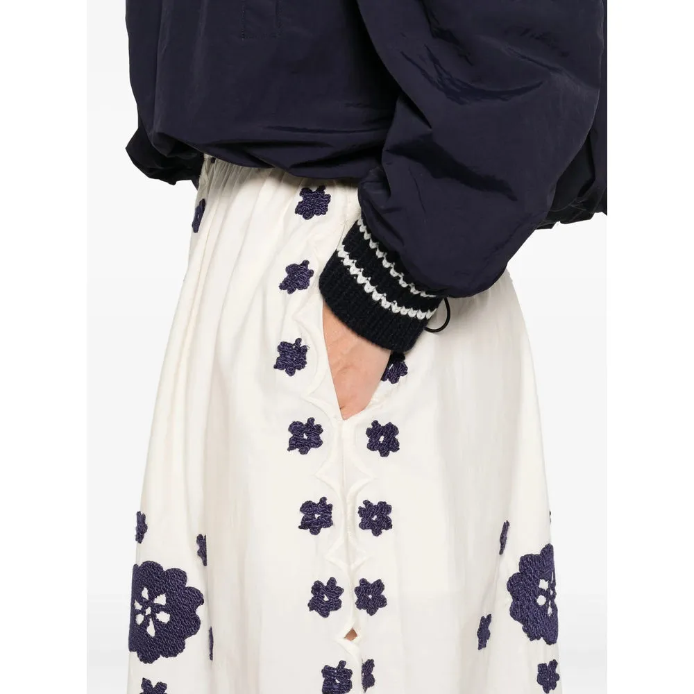 Floral Embroidered A-Line Skirt sold by Lord & Taylor product image thumbnail 2