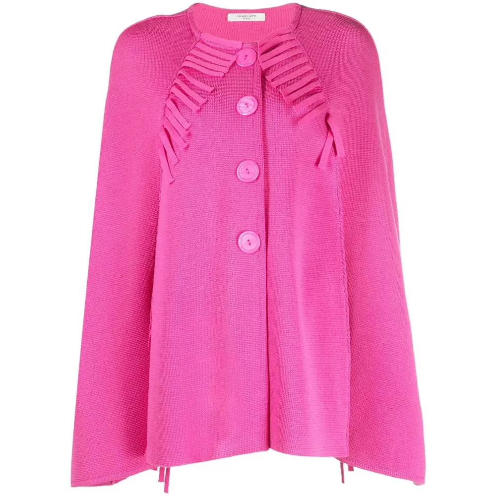 Cape Charlott in Fuchsia Pink sold by Lord & Taylor