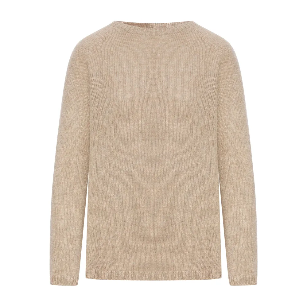 Max Mara Beige Wool Sweater sold by Lord & Taylor