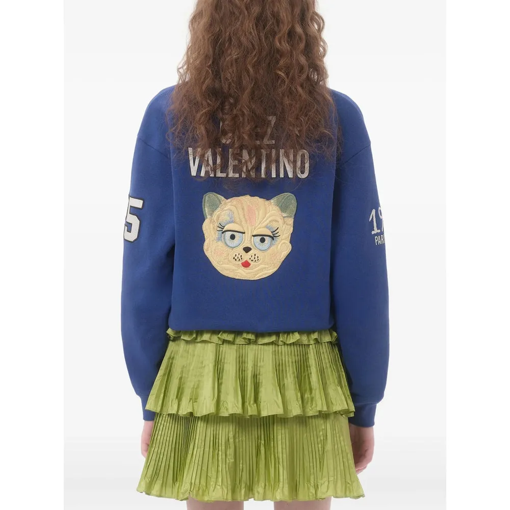 Valentino Blue Sweatshirt sold by Lord & Taylor product image thumbnail 3