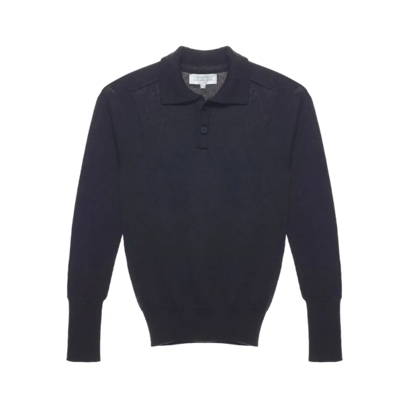 Studio Nicholson Brown Sweater made by Studio Nicholson