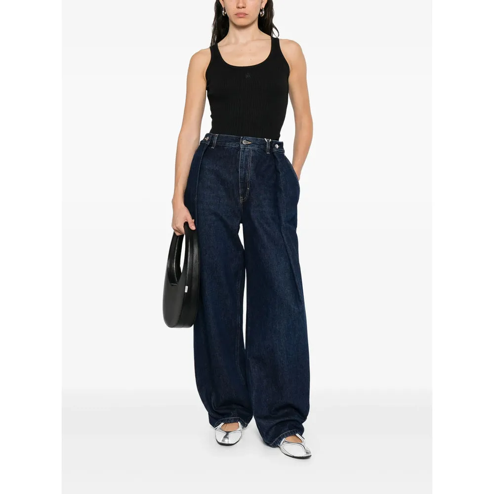 Amiri Black Scoop Neck Top sold by Lord & Taylor product image thumbnail 5