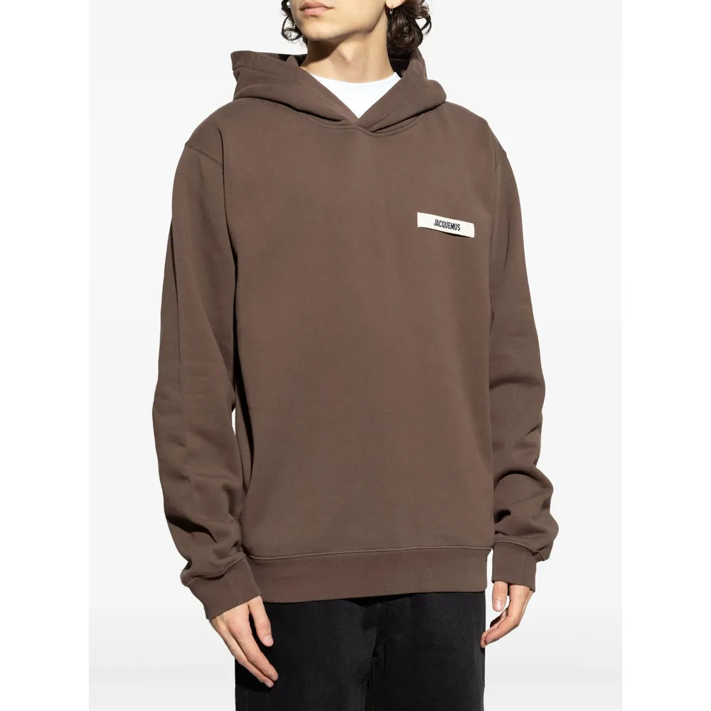 Jacquemus Brown Hoodie sold by Lord & Taylor product image thumbnail 3
