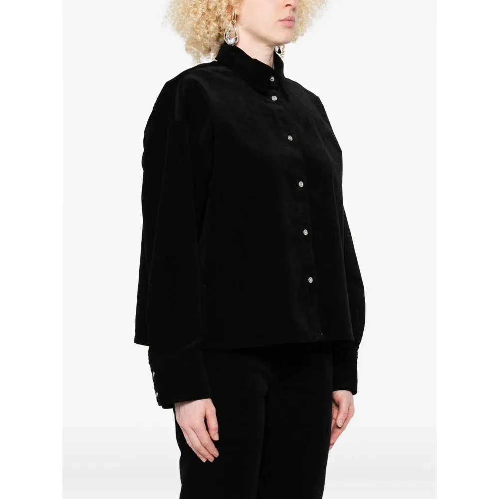 7 For All Mankind Black Corduroy Shirt sold by Lord & Taylor product image thumbnail 4