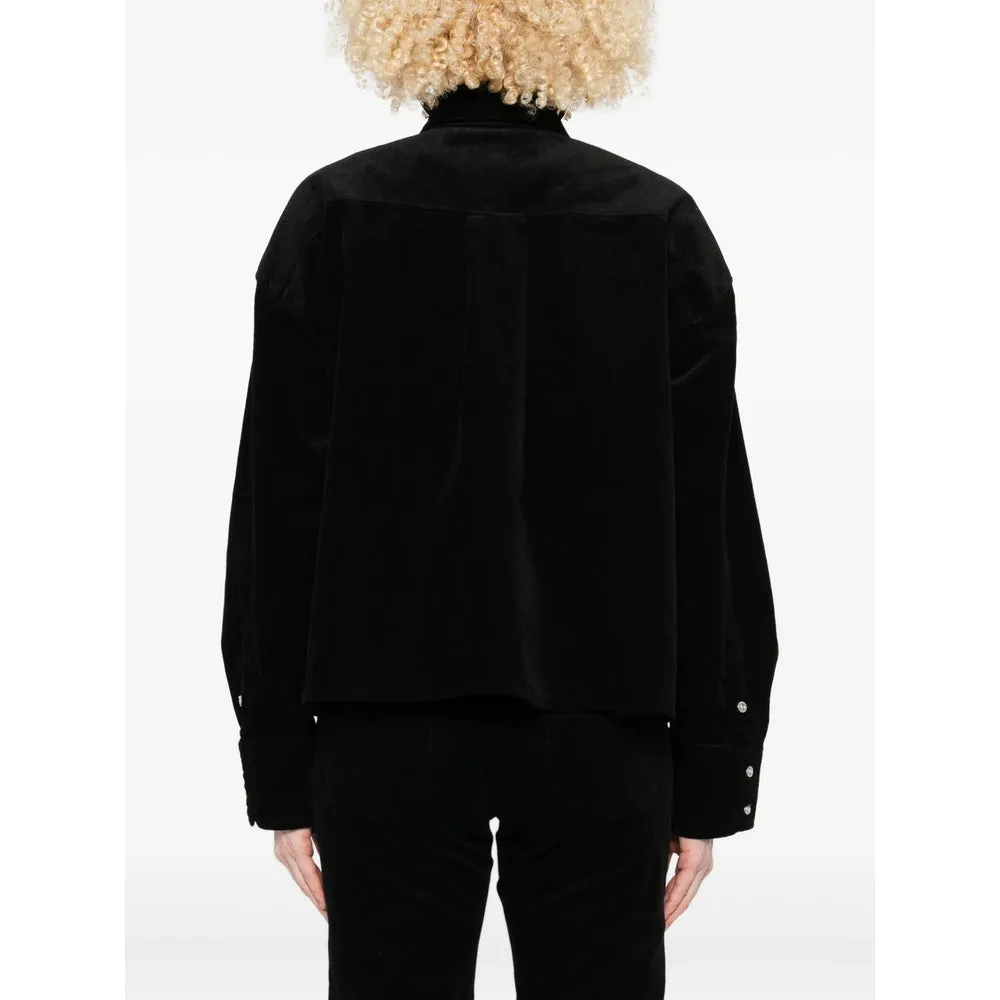 7 For All Mankind Black Corduroy Shirt sold by Lord & Taylor product image thumbnail 2