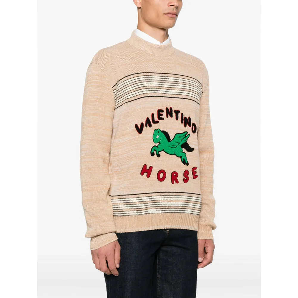 Valentino Embroidered Pegasus Sweater sold by Lord & Taylor product image thumbnail 2