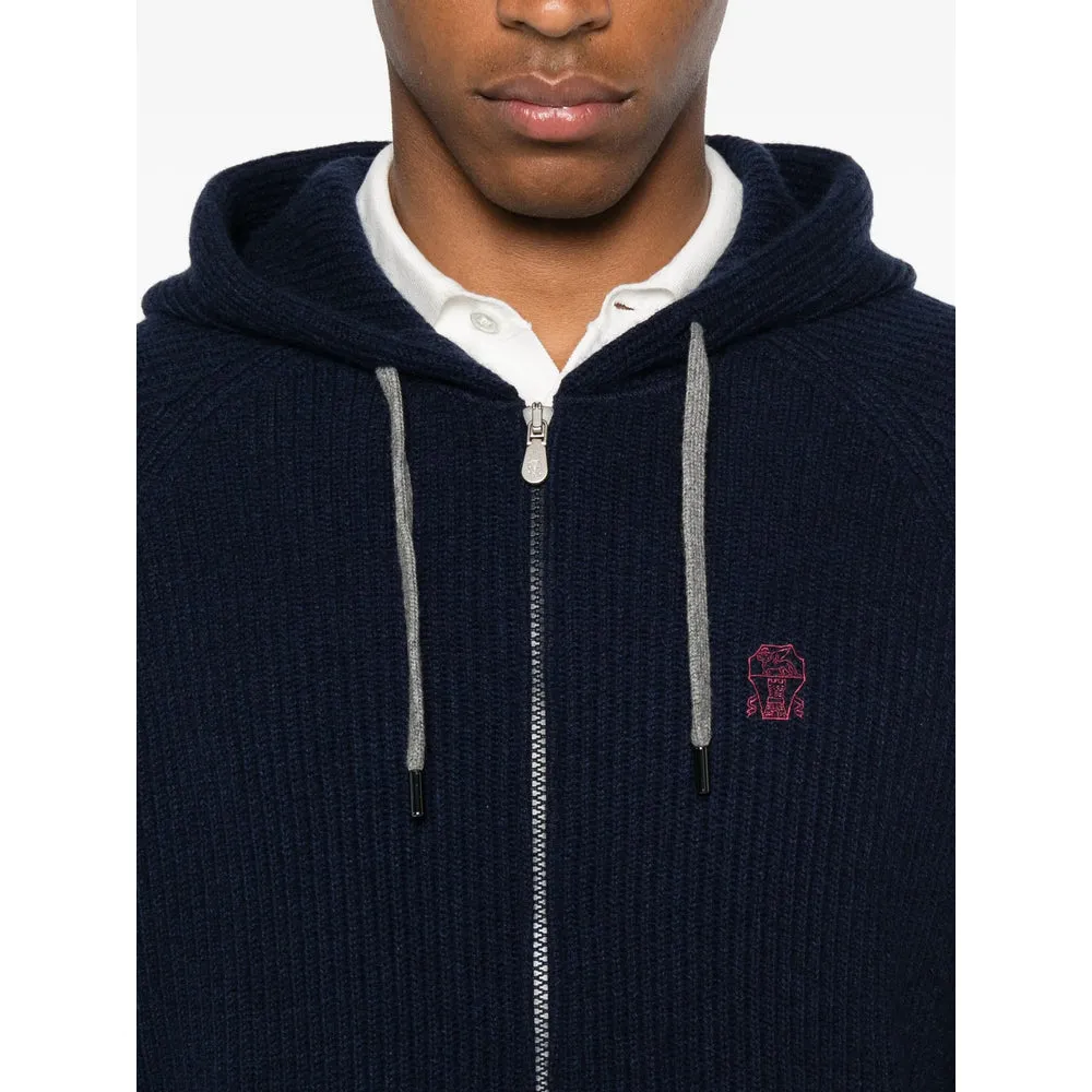 Brunello Cucinelli Navy Blue Sweatshirt sold by Lord & Taylor product image thumbnail 2