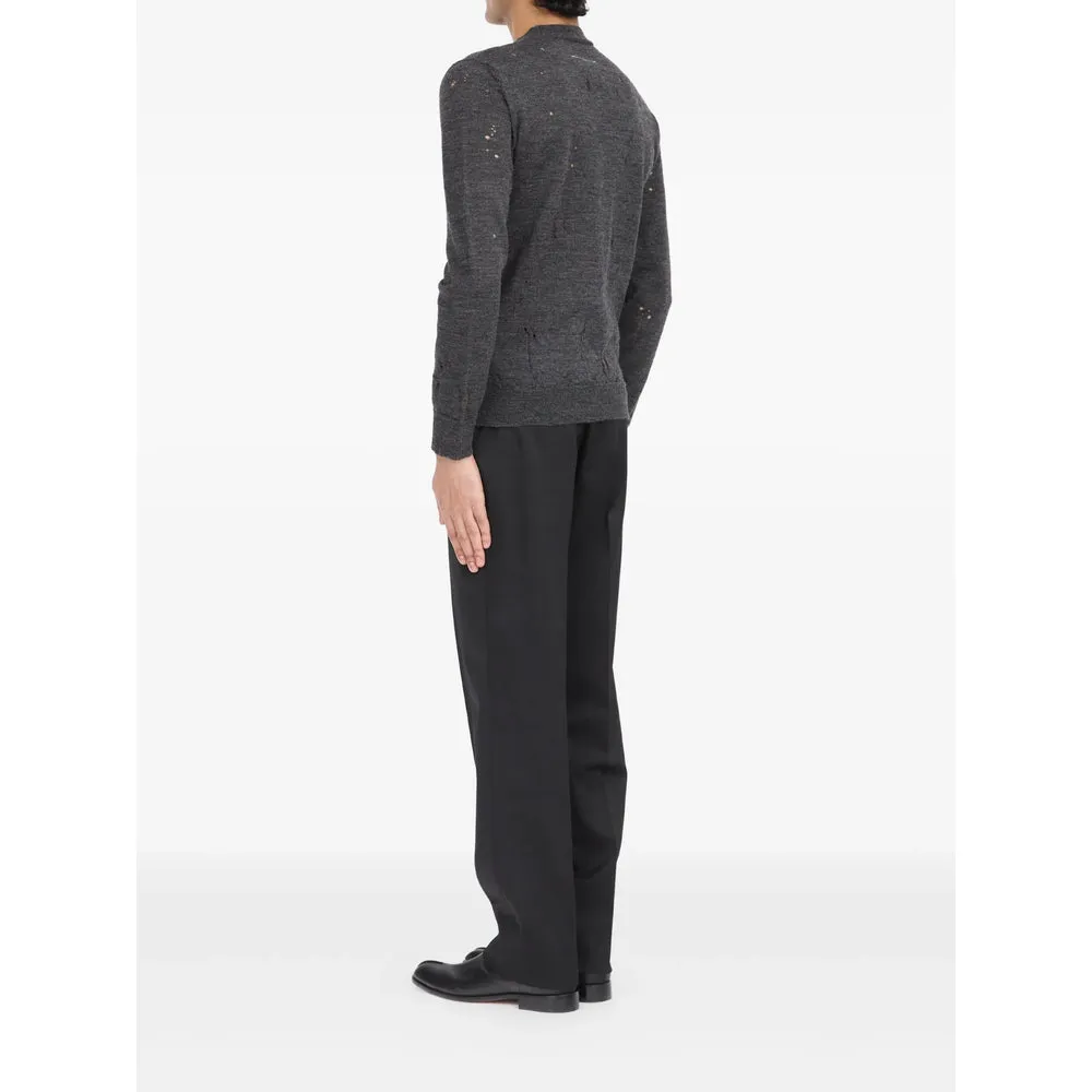 Charcoal Grey Numeric Graphic Sweater sold by Lord & Taylor product image thumbnail 3