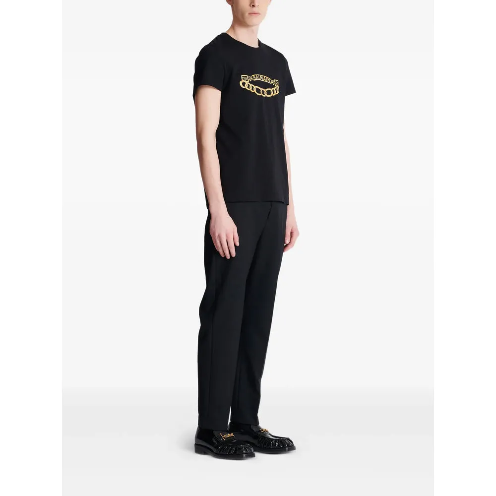 Balmain Logo Print T-Shirt sold by Lord & Taylor product image thumbnail 2