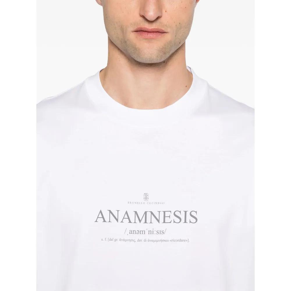Brunello Cucinelli White T-Shirt sold by Lord & Taylor product image thumbnail 2
