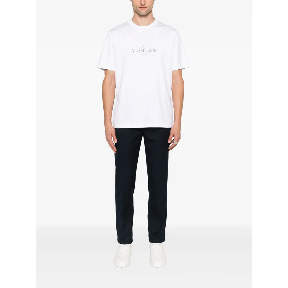 Brunello Cucinelli White T-Shirt sold by Lord & Taylor product image thumbnail 3