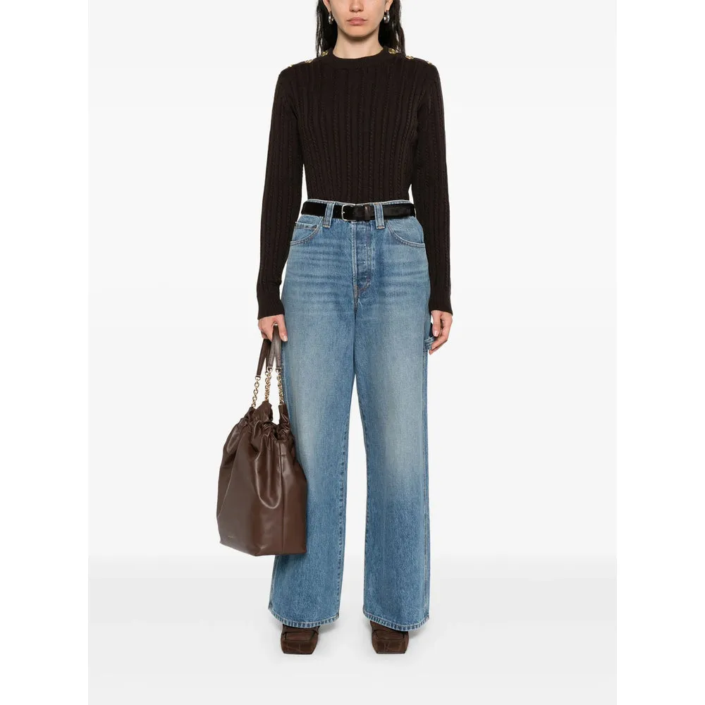 Golden Goose Coffee Brown Sweater sold by Lord & Taylor product image thumbnail 3