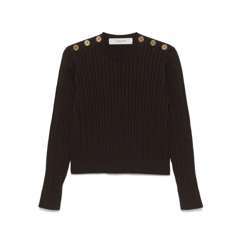 Golden Goose Coffee Brown Sweater sold by Lord & Taylor