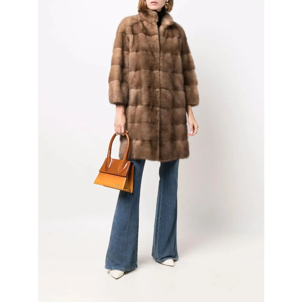 Blancha Leather Outerwear sold by Lord & Taylor product image thumbnail 2