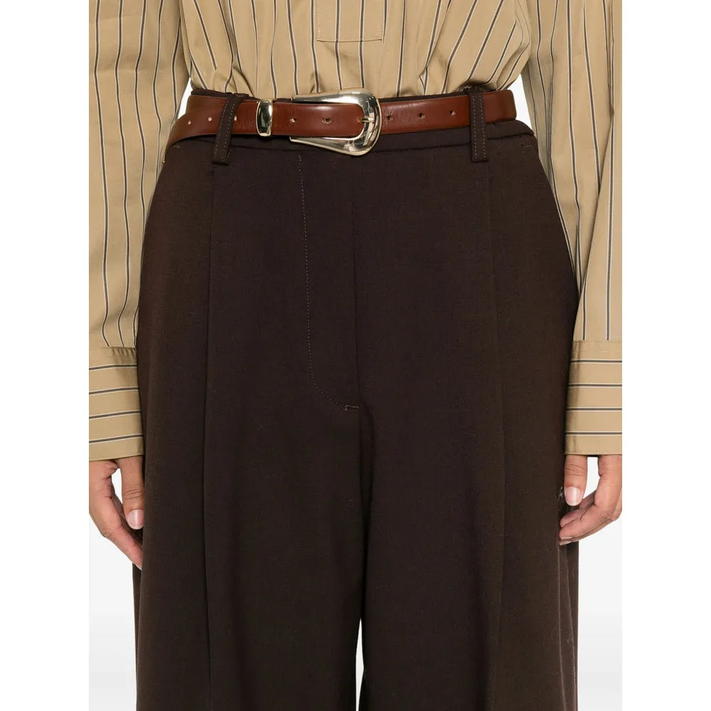 TheLatest Brown Pleated Trousers sold by Lord & Taylor product image thumbnail 4