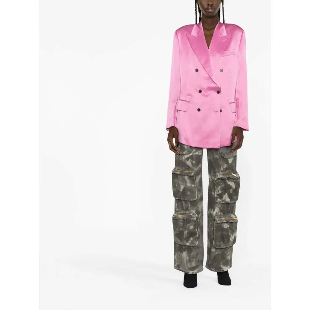 Tom Ford Pink Double-Breasted Jacket sold by Lord & Taylor product image thumbnail 3