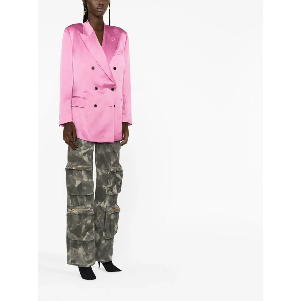 Tom Ford Pink Double-Breasted Jacket sold by Lord & Taylor product image thumbnail 4
