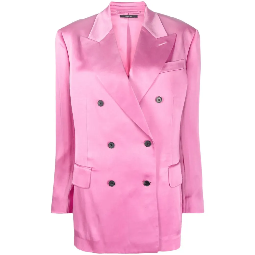 Tom Ford Pink Double-Breasted Jacket sold by Lord & Taylor