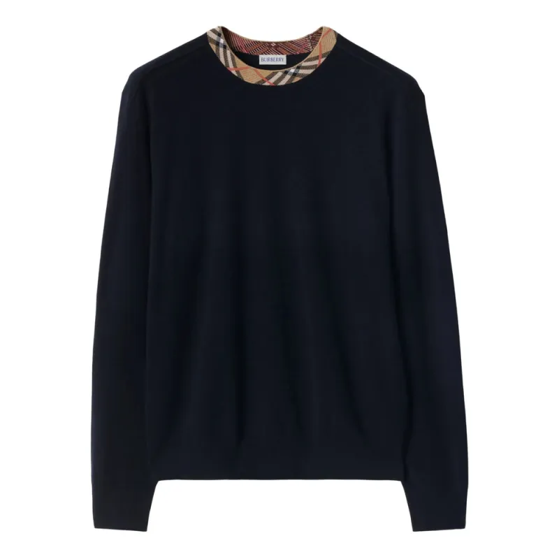 Burberry Midnight Blue Sweater sold by Lord & Taylor