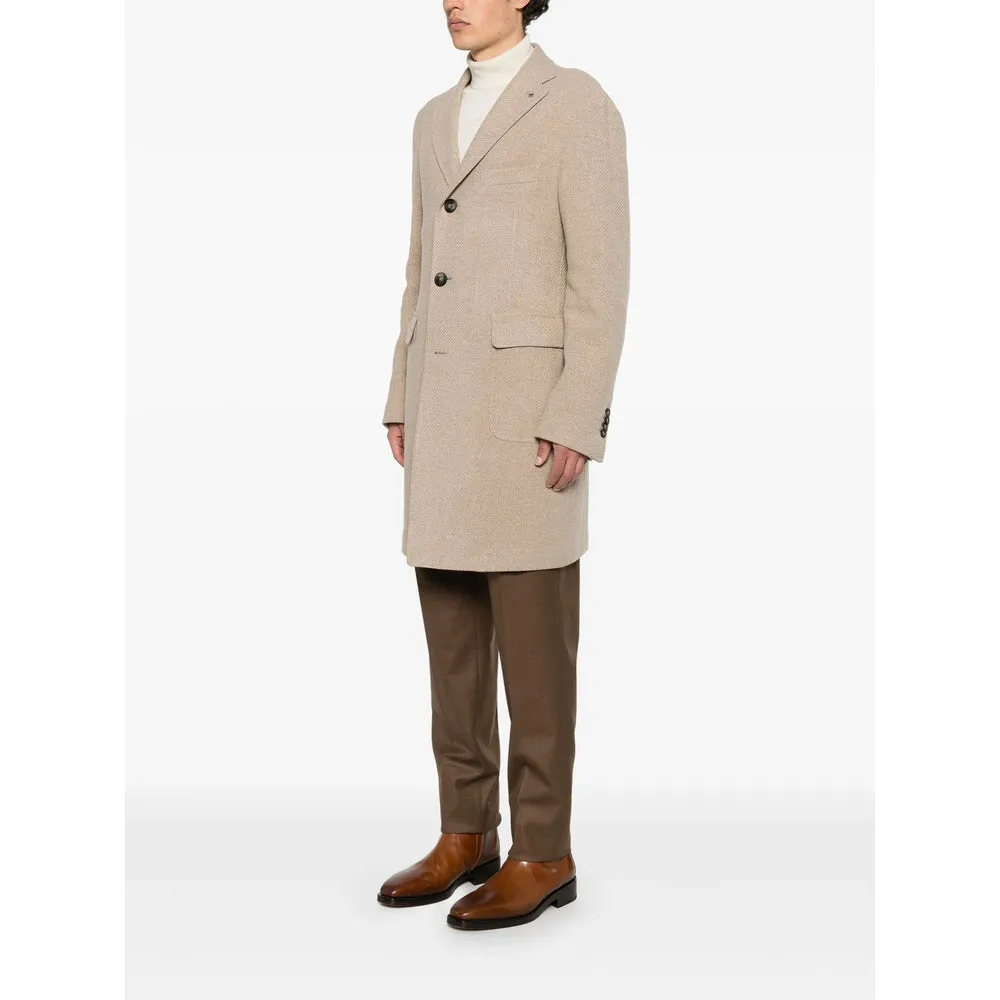 Tagliatore Beige Coat sold by Lord & Taylor product image thumbnail 5