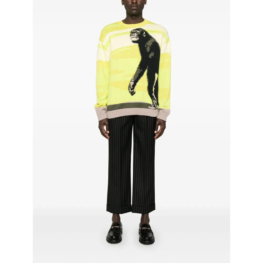 Moschino Lime Green Sweater sold by Lord & Taylor product image thumbnail 5