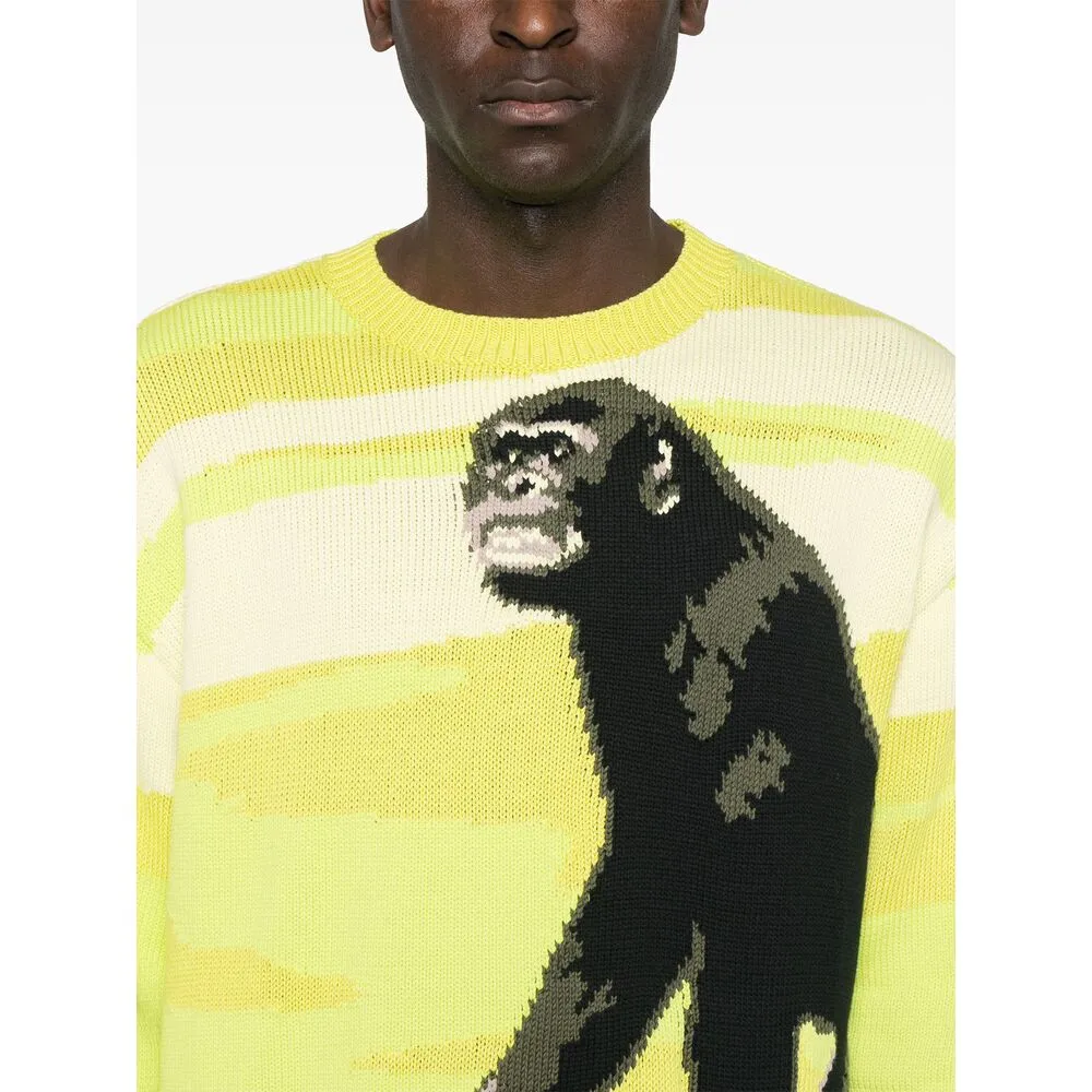 Moschino Lime Green Sweater sold by Lord & Taylor product image thumbnail 4