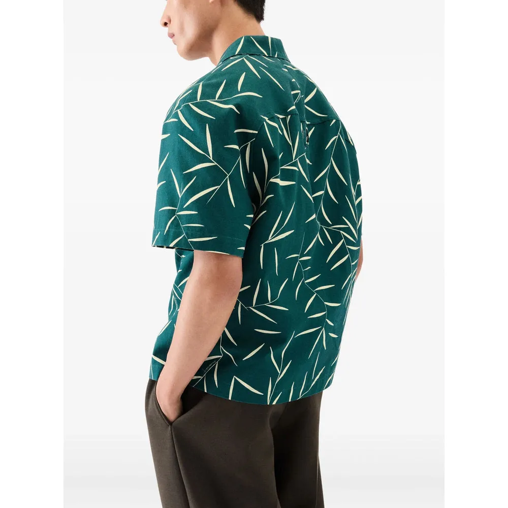 Jacquemus Bamboo Leaf Print Shirt sold by Lord & Taylor product image thumbnail 5