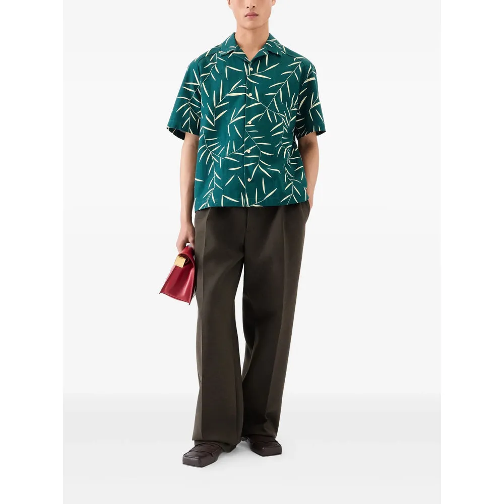 Jacquemus Bamboo Leaf Print Shirt sold by Lord & Taylor product image thumbnail 2