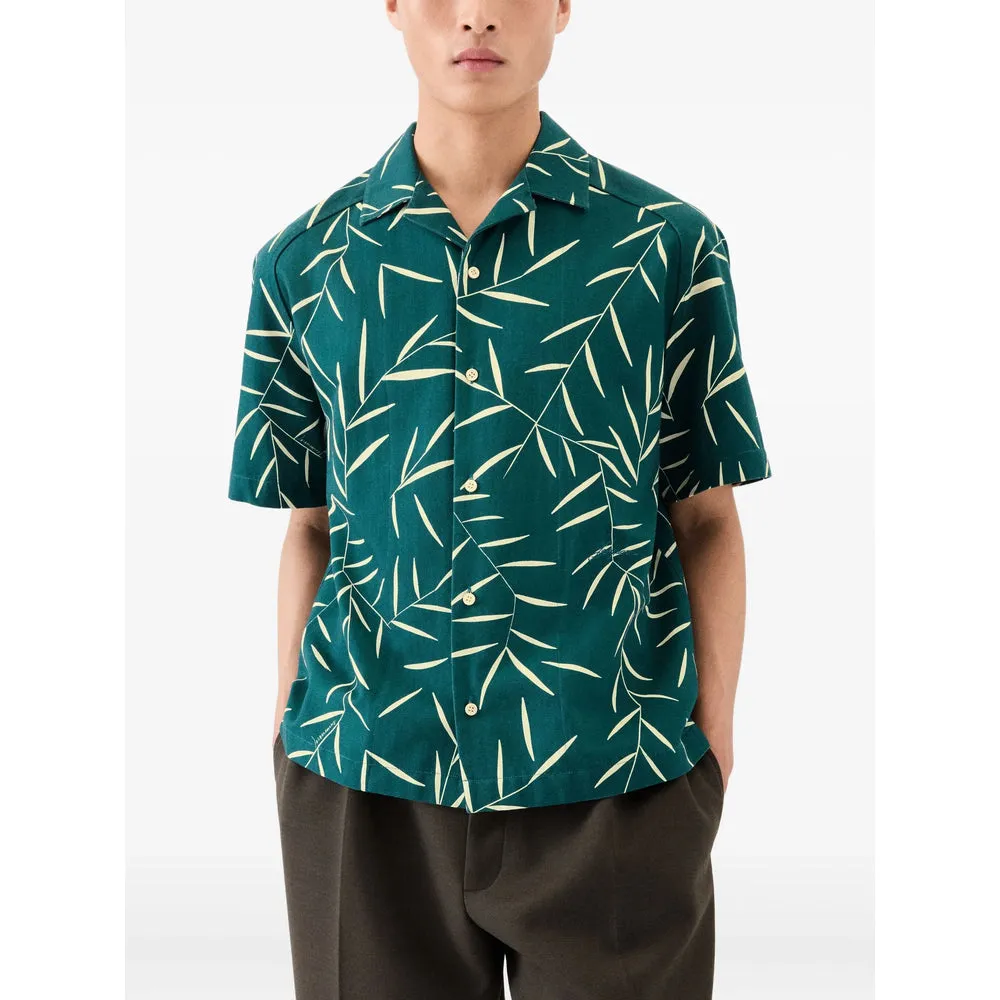 Jacquemus Bamboo Leaf Print Shirt sold by Lord & Taylor product image thumbnail 4