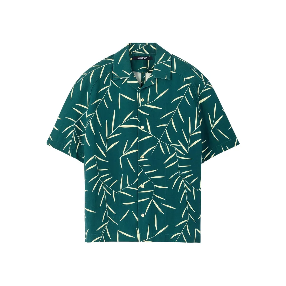 Jacquemus Bamboo Leaf Print Shirt sold by Lord & Taylor
