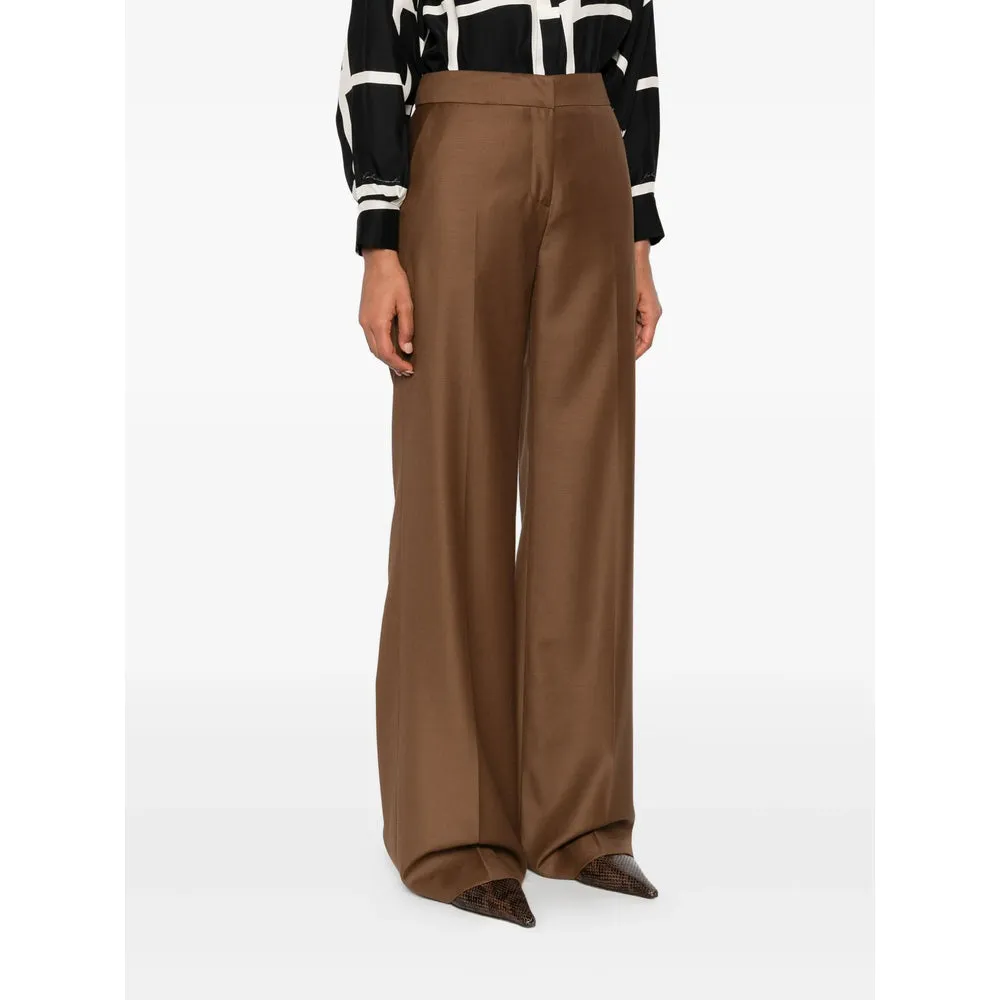 Gianluca Capannolo Brown Wide Leg Trousers sold by Lord & Taylor product image thumbnail 2