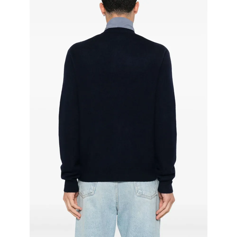 Navy Blue Virgin Wool Sweater sold by Lord & Taylor product image thumbnail 3