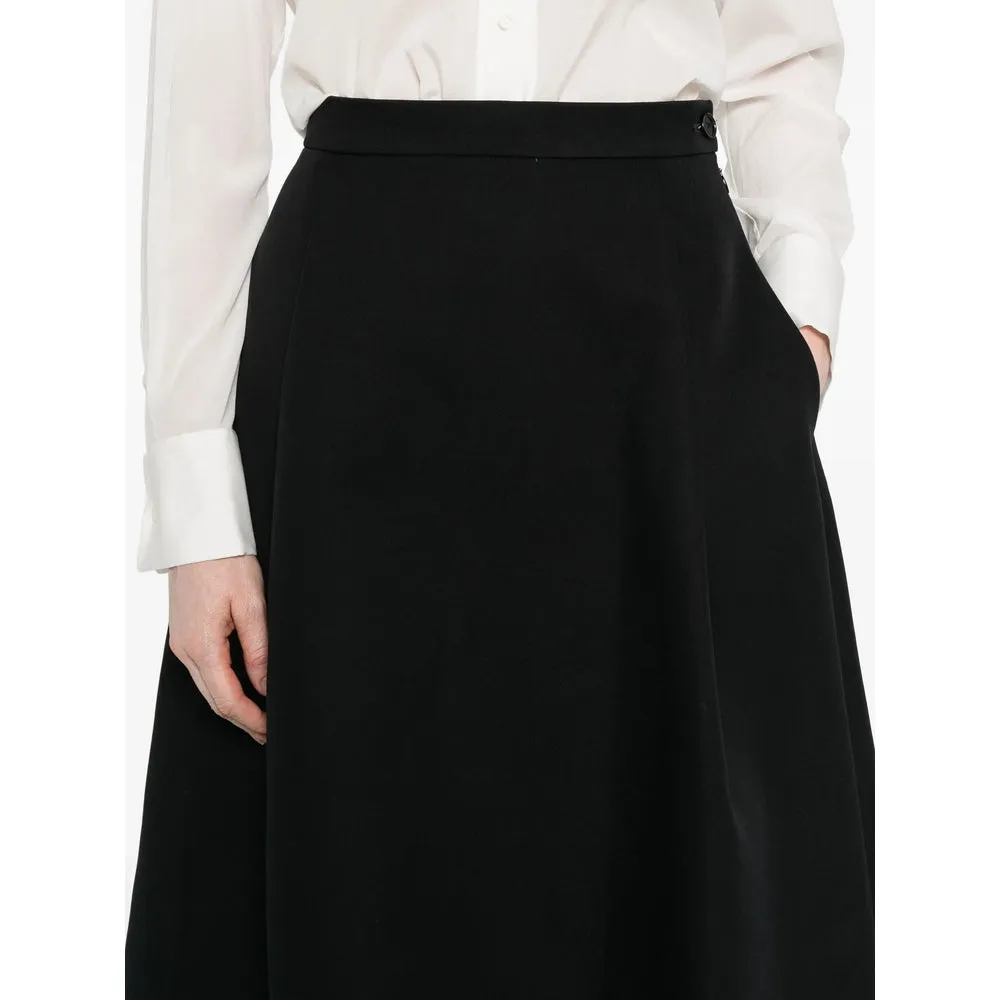 Barena Black A-Line Skirt sold by Lord & Taylor product image thumbnail 5