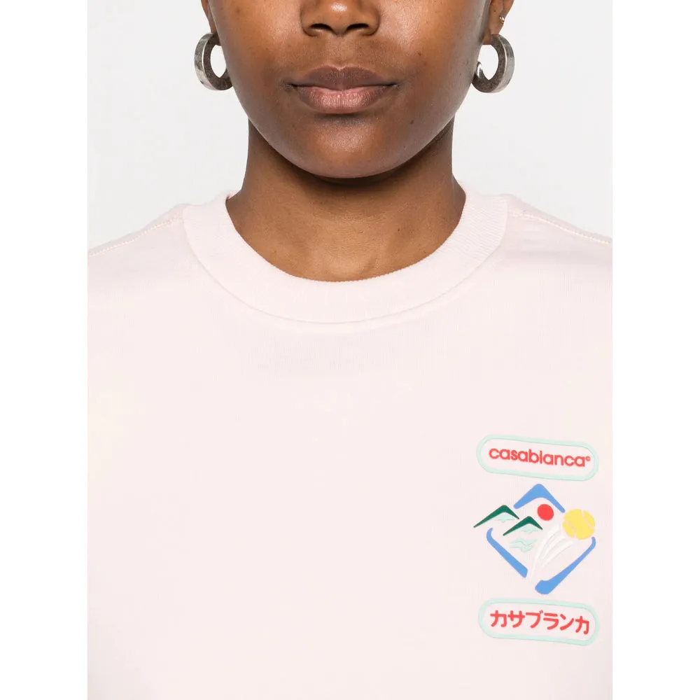 Casablanca Light Pink Sweatshirt sold by Lord & Taylor product image thumbnail 4