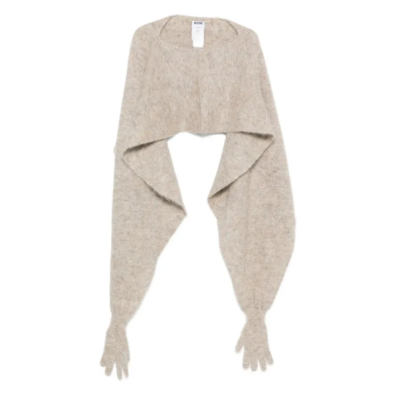 Moschino Beige Scarf made by Moschino