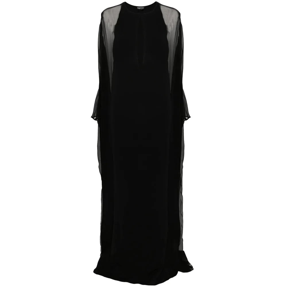 Tom Ford Black Stretch-Silk Dress sold by Lord & Taylor