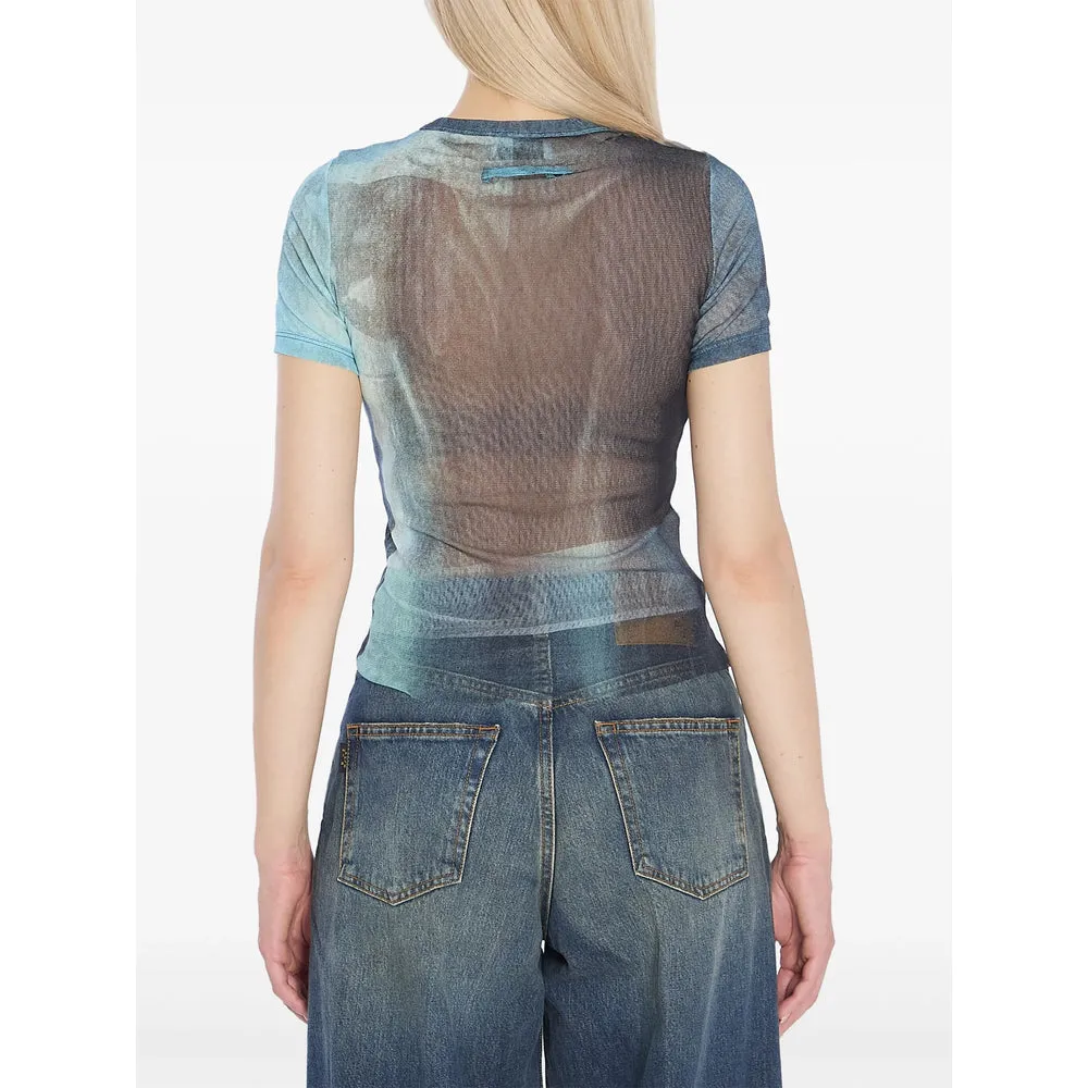 Jean Paul Gaultier Light Blue Top sold by Lord & Taylor product image thumbnail 3