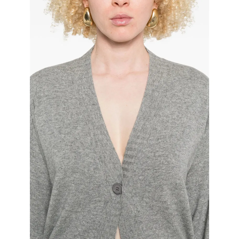 Fabiana Filippi Grey V-Neck Sweater sold by Lord & Taylor product image thumbnail 4