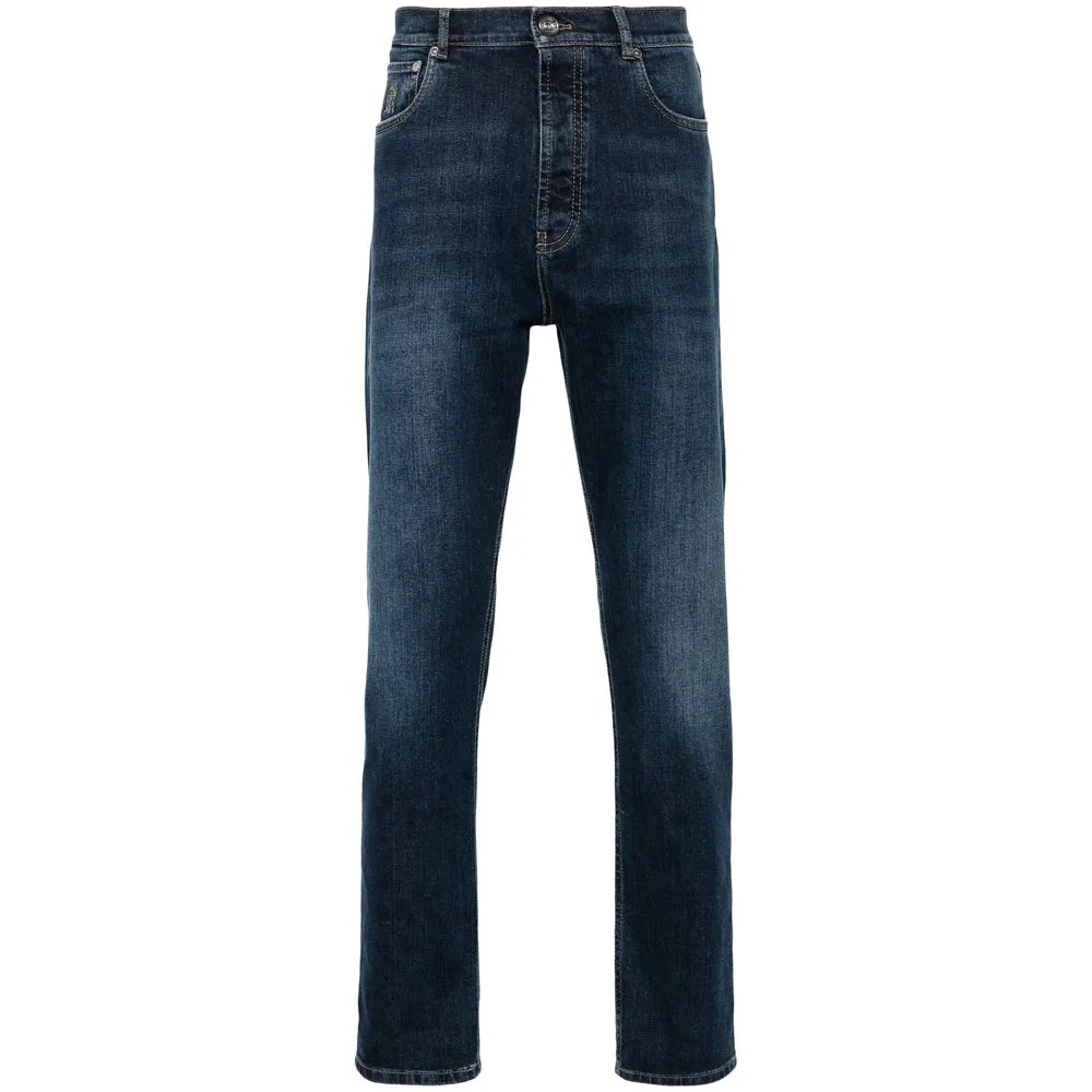 Brunello Cucinelli Indigo Blue Jeans sold by Lord & Taylor