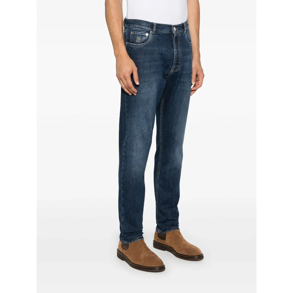Brunello Cucinelli Indigo Blue Jeans sold by Lord & Taylor product image thumbnail 3