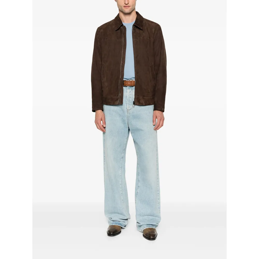 Light Blue Crew Neck T-Shirt sold by Lord & Taylor product image thumbnail 3