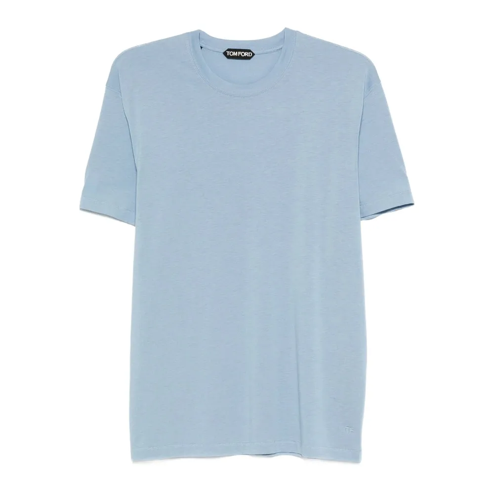 Light Blue Crew Neck T-Shirt sold by Lord & Taylor