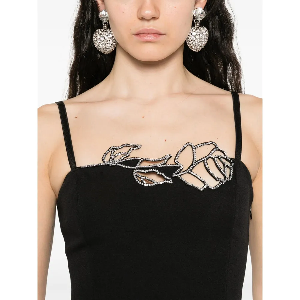 Blumarine Black Spaghetti Strap Top sold by Lord & Taylor product image thumbnail 4