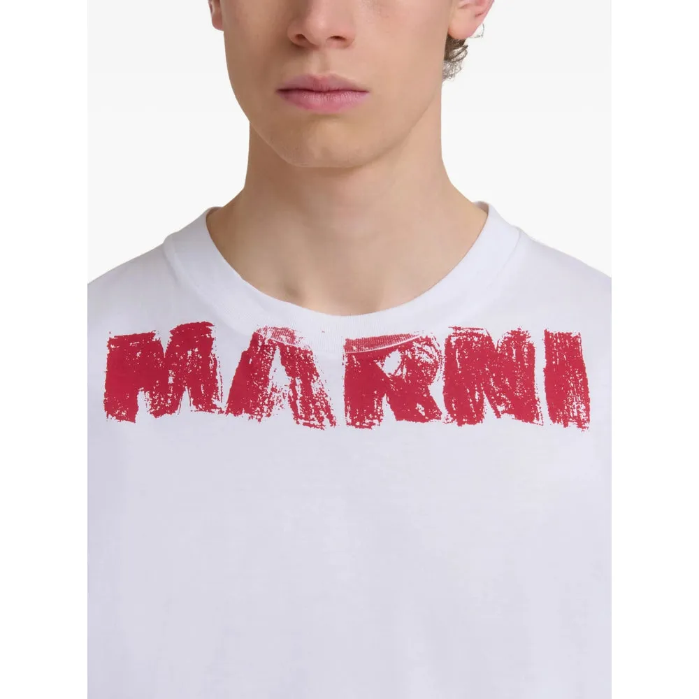 Marni Logo Embroidered T-Shirt sold by Lord & Taylor product image thumbnail 3